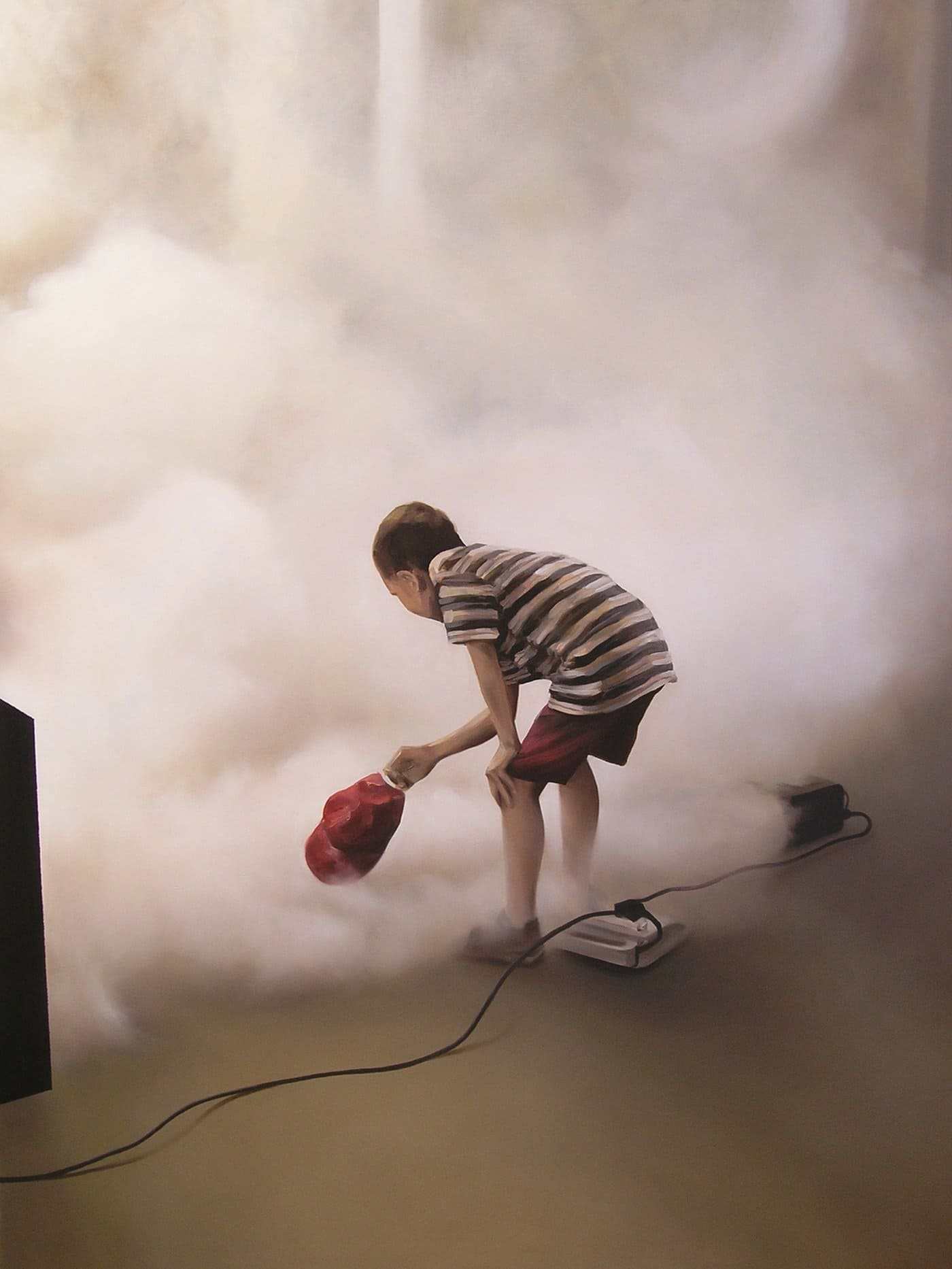 Chlapec a dymostroj z cyklu Z archívov